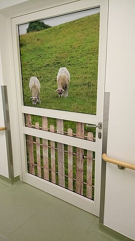Optische Barriere für Demenzstationen